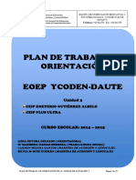 Plan de Trabajo Orientación Eoep Canarias