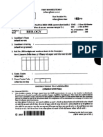 BCECE Question Papers 2015 - Biology