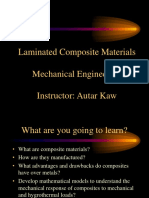 Laminated Composite Materials Mechanical Engineering Instructor: Autar Kaw