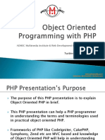 Object oreinted php | OOPs