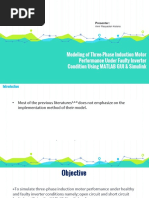 Modeling of Three-Phase Induction Motor Inverter Fault Using Simulink