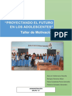 Proyecto de Psicologia Motivación