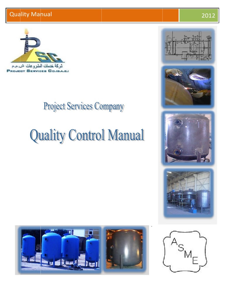 Quality Control Manual Overview | PDF | Specification (Technical ...