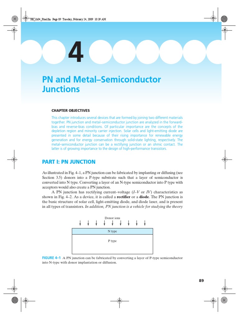 PDF | PDF | P–N Junction | Diode