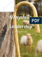 Prophetic Leadership 