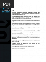 Perguntas Inicial Scalper Trade