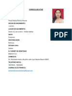 Curriculum Vitae Paola