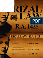 Rizal Law