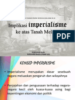 Implikasi Imperialisme Ke Atas Tanah Melayu