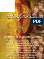 Ingredients of A Successful Marriage