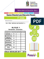 Examen 4 - 1718