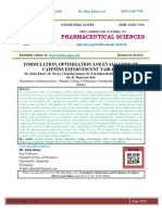 Formulation, Optimization and Evaluation of Caffeine Effervescent Tablets