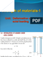 Deformation Under Axial Loading 