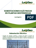 Subestaciones Eléctricas en Plantas Geotérmicas JETIE 2016