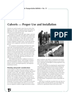 Culverts - Proper Use and Installation