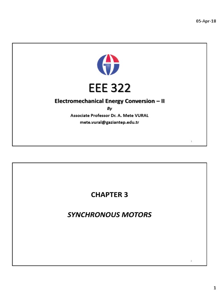 EEE322 CH3 Part1 | PDF | Power (Physics) | Physics