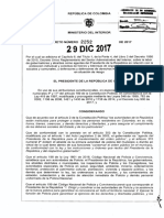 Decreto 2252 Del 29 de Diciembre de 2017