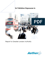 Analysing Air Pollution Exposure in London - Technical Report - 2013