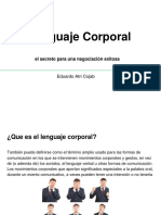 Lenguaje Corporal - Eduardo Atri Cojab