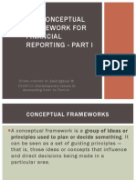 The Conceptual Framework For Financial Reporting - PART I