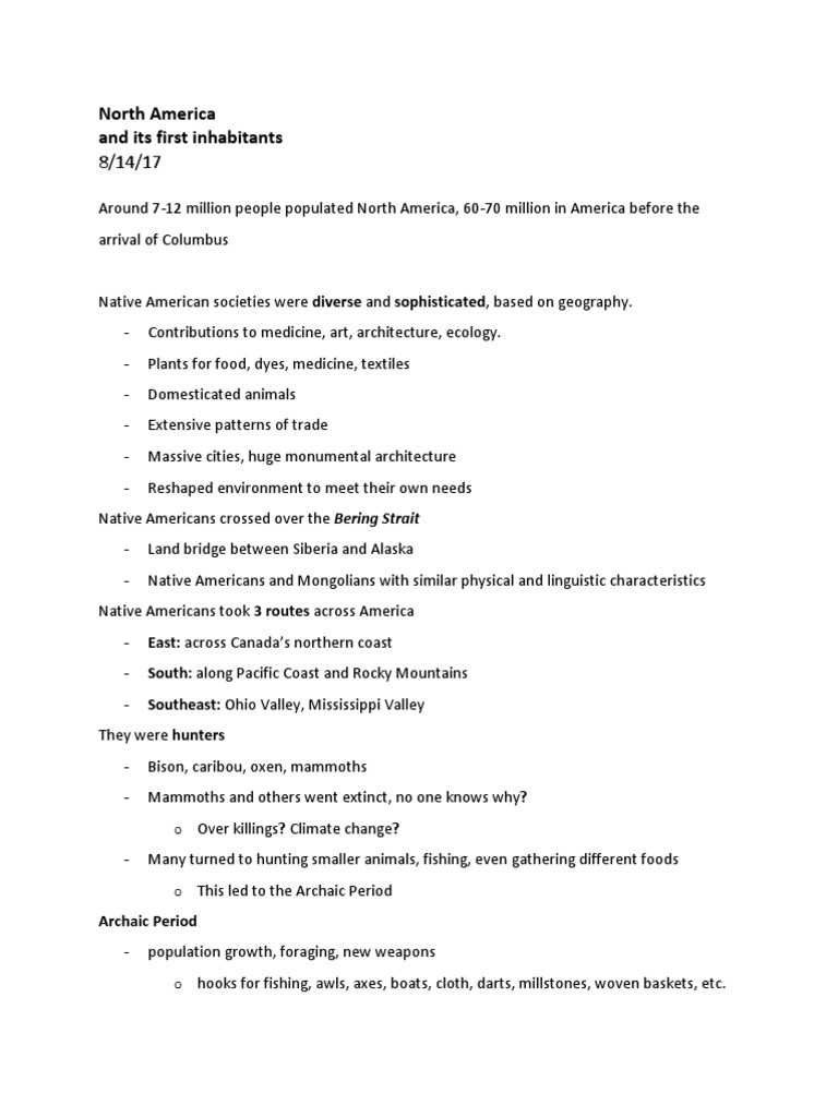 Native American Societies in North America | PDF | Indigenous Peoples ...