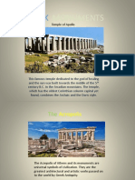 Greek Monuments