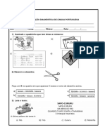 Avalição Diagnóstica Português - 1 2018