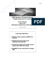 IEEE Standard 730 2014 Software Quality Assurance Processes Heimann Apr 2015 PDF