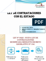 Ley de Contrataciones Con El Estado