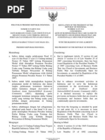 Download Perpres No 36 Tahun 2010 Ind-Eng by ina juga SN37593202 doc pdf