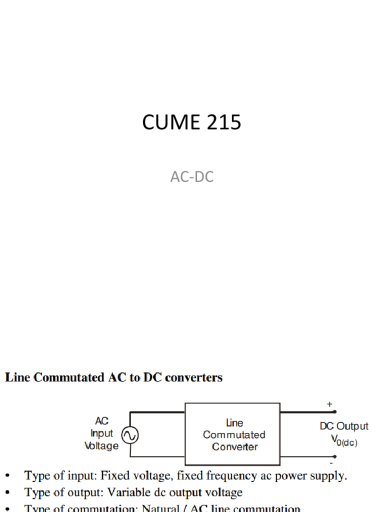 Ac DC | PDF