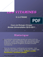 Cours Vitamines