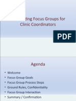 Focus Groups For Clinic Coordinators V5-Plain