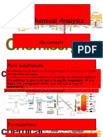 C8: Chemical Analysis: Key Concepts