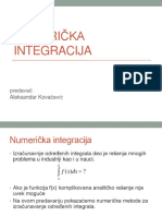 Numeric Integration