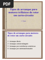 Tipos de Arranque Para Motores de Rotor Em Cc