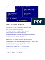 Menu Principal Del Setup