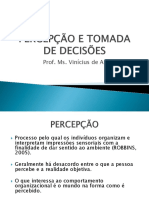 Percepção e tomada de decisão