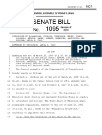Senate Bill 1095: The General Assembly of Pennsylvania