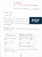 Derivada Función Exponencial