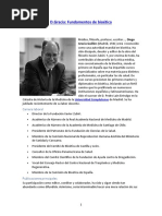 Diego Gracia La Fundamentación de La Bioética