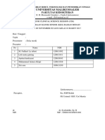 Referat Periode 09 Januari S.D 10 Maret 2017