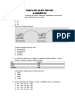 Olimpiadas Grado Tercero