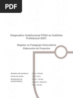 Analisis foda diagnostico institucional