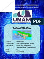 Informe Canal Parshall