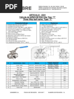 ARTICULO: 2041 Válvula de Esfera de Tres Vías Tipo "T": Three Way Ball Valve, Type "T"