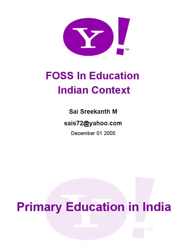 Foss In Education Pdf