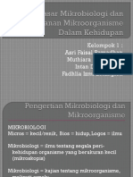 Dasar-Dasar Mikrobiologi Dan Peranan Mikroorganisme Dalam Kehidupan