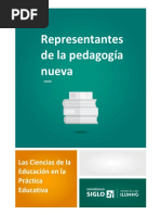 Lectura 4-Representantes de La Pedagogía Nueva