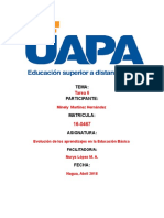 Tarea 6 de Evaluacion de Los Aprendizajes